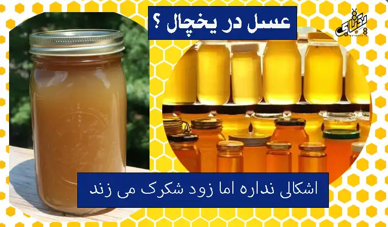 به 5 دلیل نباید عسل طبیعی در یخچال نگهداری شود 1 عسل طبیعی در یخچال